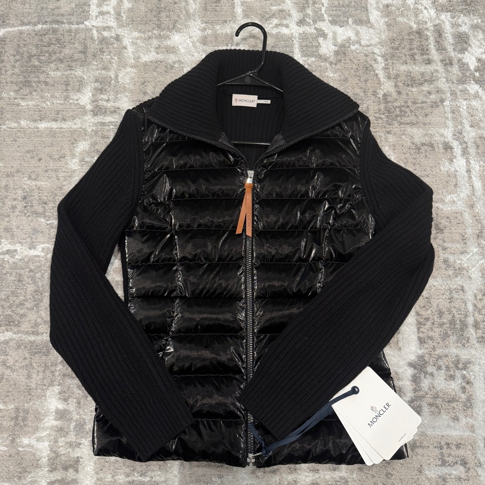 Moncler Black Cardigan